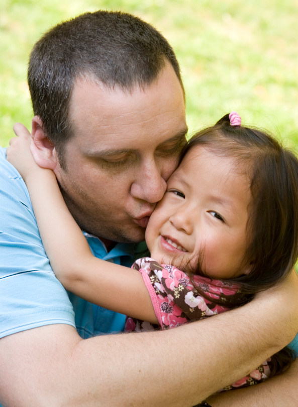 father and child